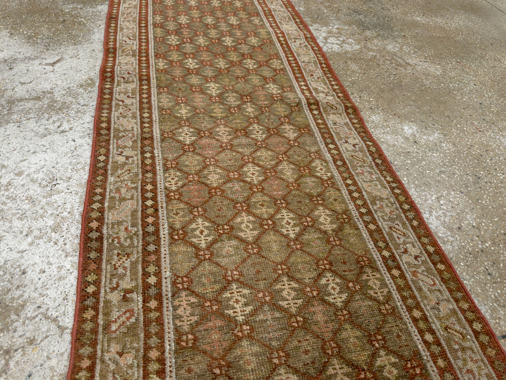 Antique Persian Malayer Runner, No.24214 - Gsblank