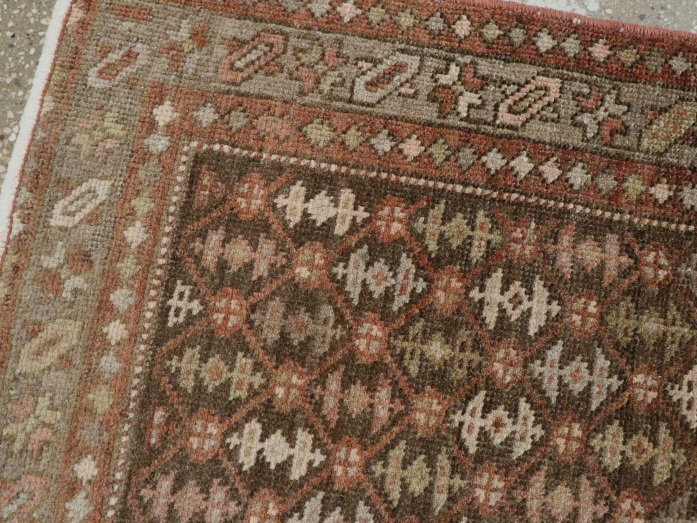 Vintage Persian Malayer Runner, No.24214 - Gsblank