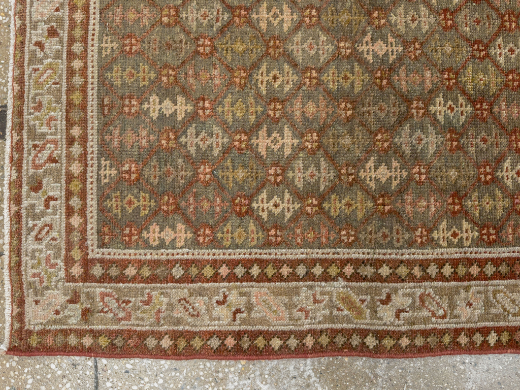 Antique Persian Malayer Runner, No.24214 - Gsblank