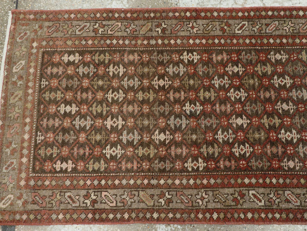 Vintage Persian Malayer Runner, No.24214 - Gsblank