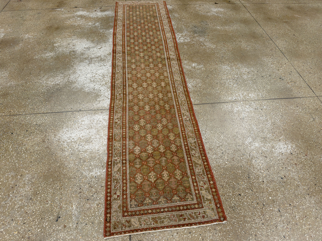 Antique Persian Malayer Runner, No.24214 - Gsblank