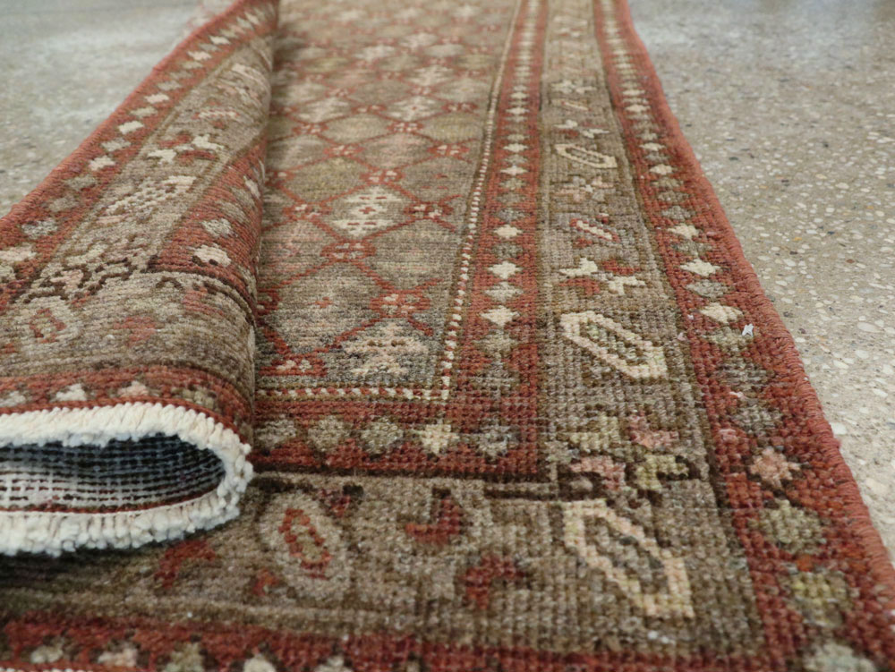Vintage Persian Malayer Runner, No.24214 - Gsblank