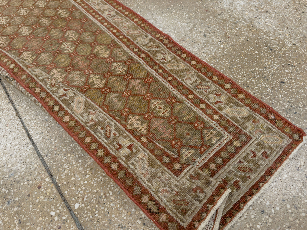 Antique Persian Malayer Runner, No.24214 - Gsblank