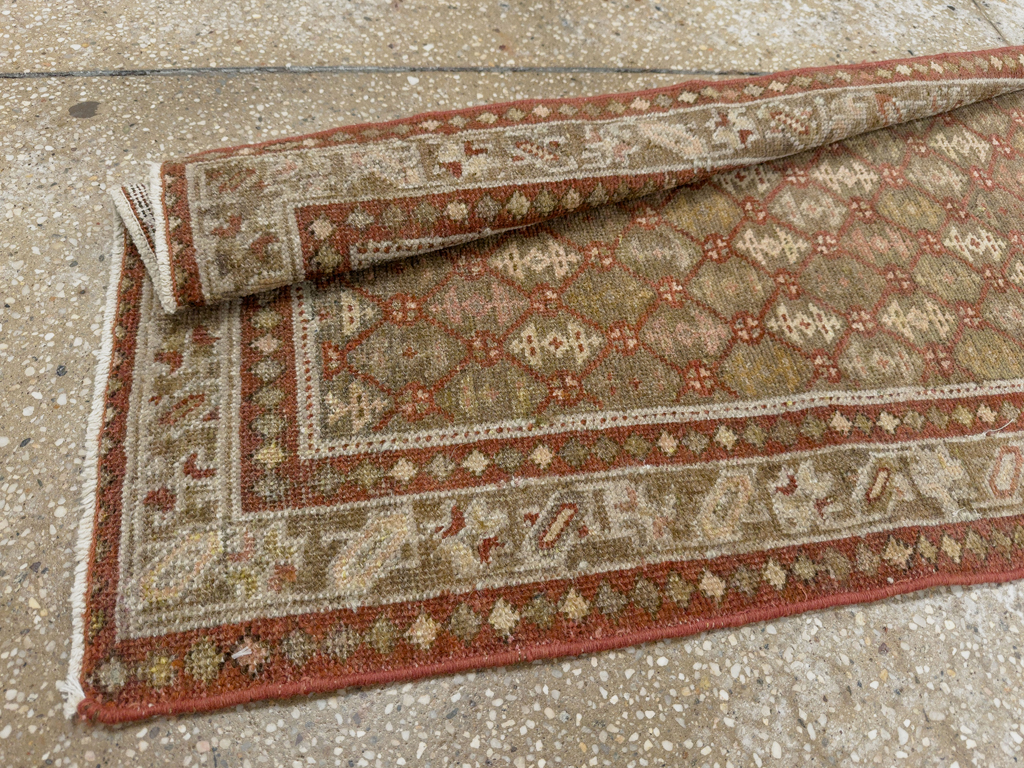 Antique Persian Malayer Runner, No.24214 - Gsblank