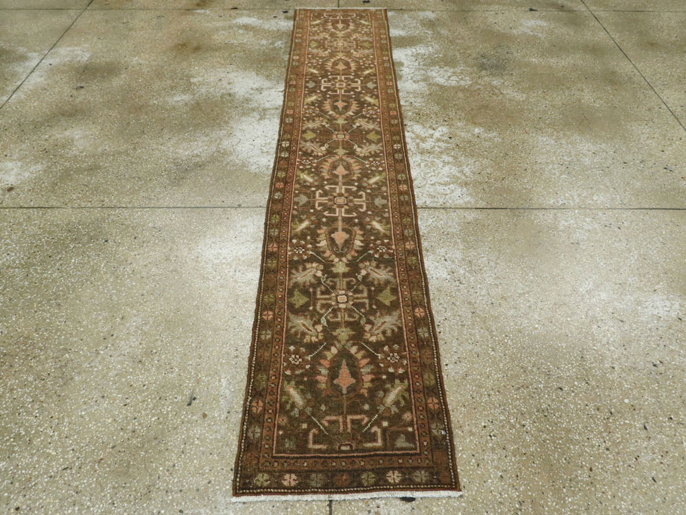 Vintage Persian Malayer Runner, No.24215 - Gsblank