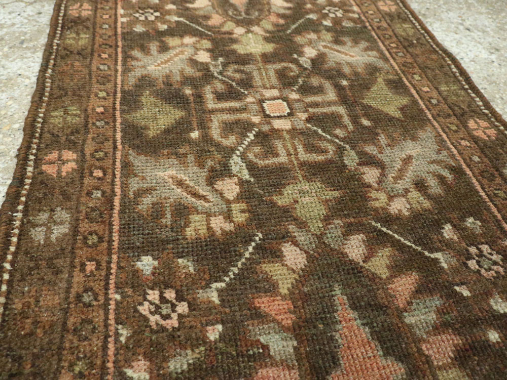 Vintage Persian Malayer Runner, No.24215 - Gsblank