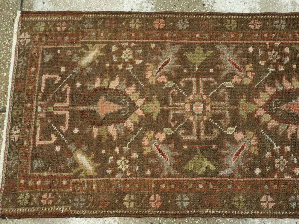 Vintage Persian Malayer Runner, No.24215 - Gsblank
