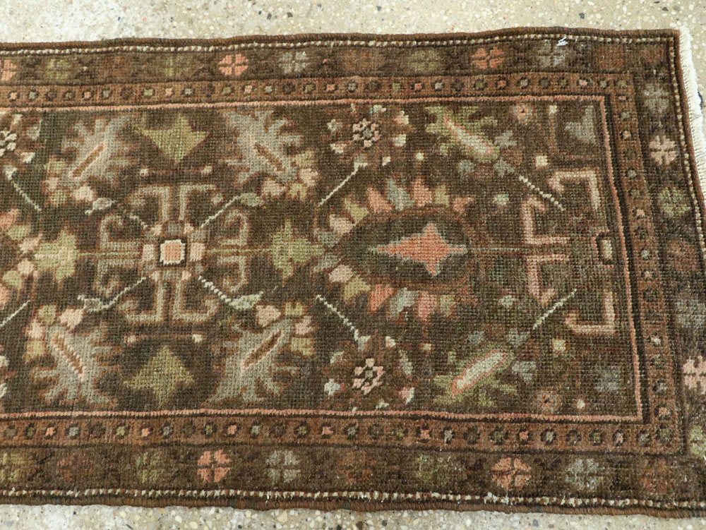 Vintage Persian Malayer Runner, No.24215 - Gsblank