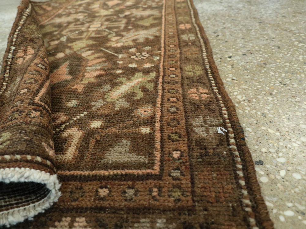 Vintage Persian Malayer Runner, No.24215 - Gsblank