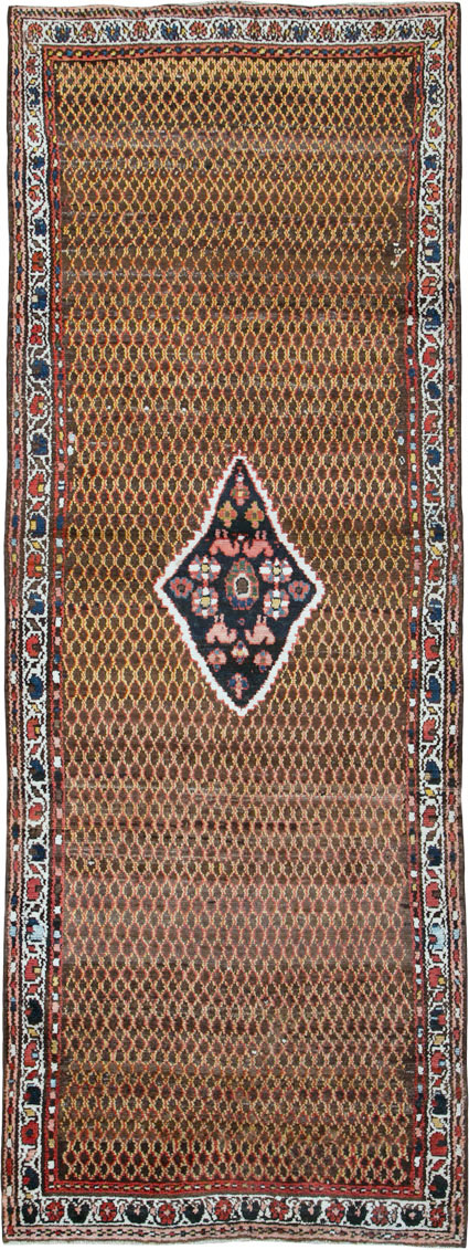 Vintage Persian Hamadan Carpet, No.24217 - Gsblank