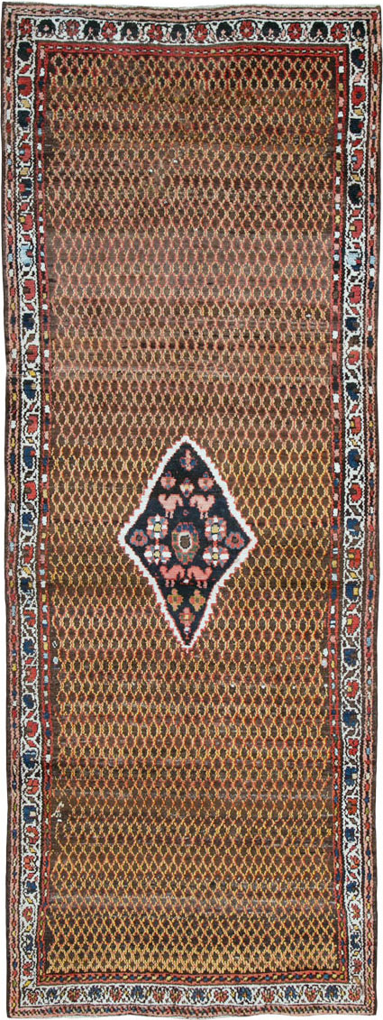 Vintage Persian Hamadan Carpet, No.24217 - Gsblank