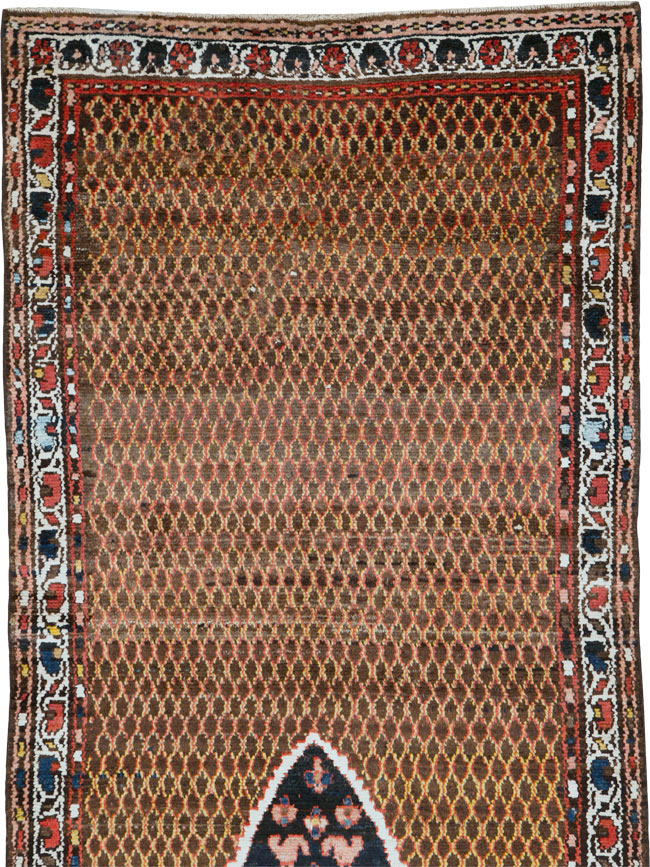 Vintage Persian Hamadan Carpet, No.24217 - Gsblank