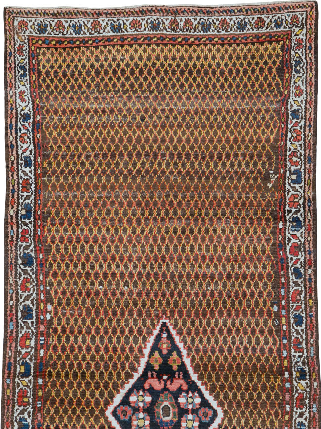 Vintage Persian Hamadan Carpet, No.24217 - Gsblank