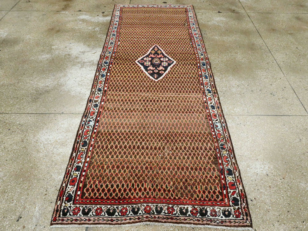Vintage Persian Hamadan Carpet, No.24217 - Gsblank