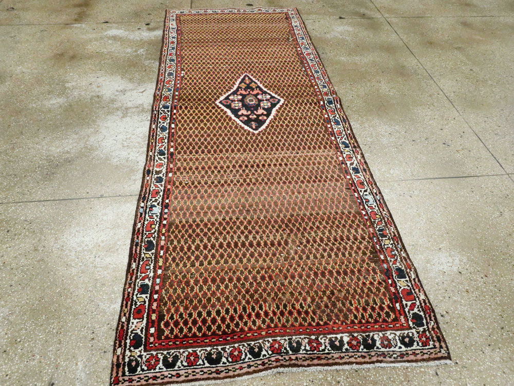 Vintage Persian Hamadan Carpet, No.24217 - Gsblank