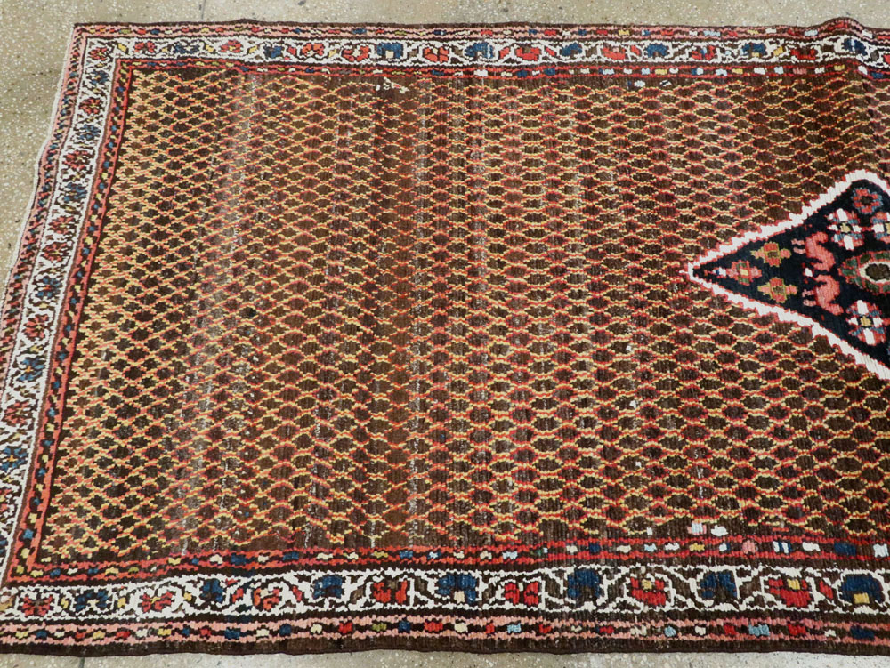 Vintage Persian Hamadan Carpet, No.24217 - Gsblank