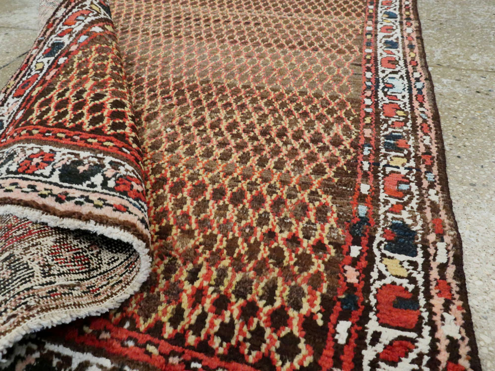 Vintage Persian Hamadan Carpet, No.24217 - Gsblank