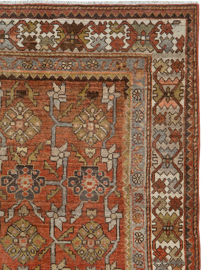 Antique Persian Bakhtiari Rug, No.24223 - Gsblank