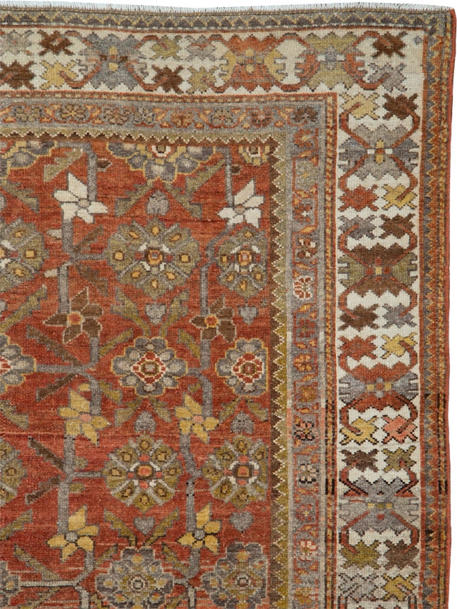 Antique Persian Bakhtiari Rug, No.24223 - Gsblank