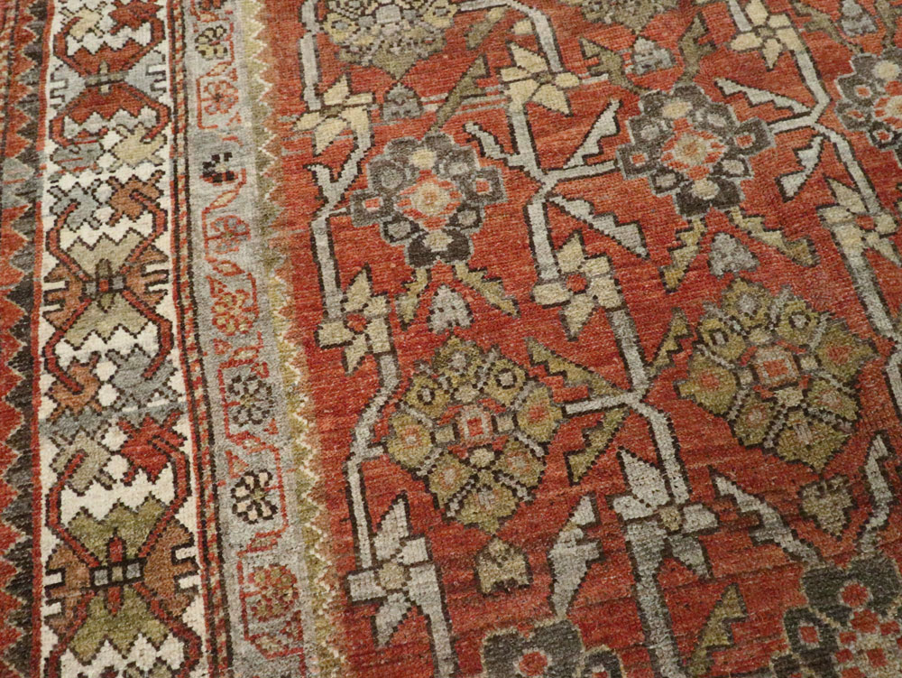Antique Persian Bakhtiari Rug, No.24223 - Gsblank
