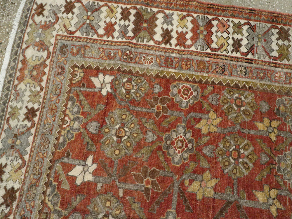 Antique Persian Bakhtiari Rug, No.24223 - Gsblank