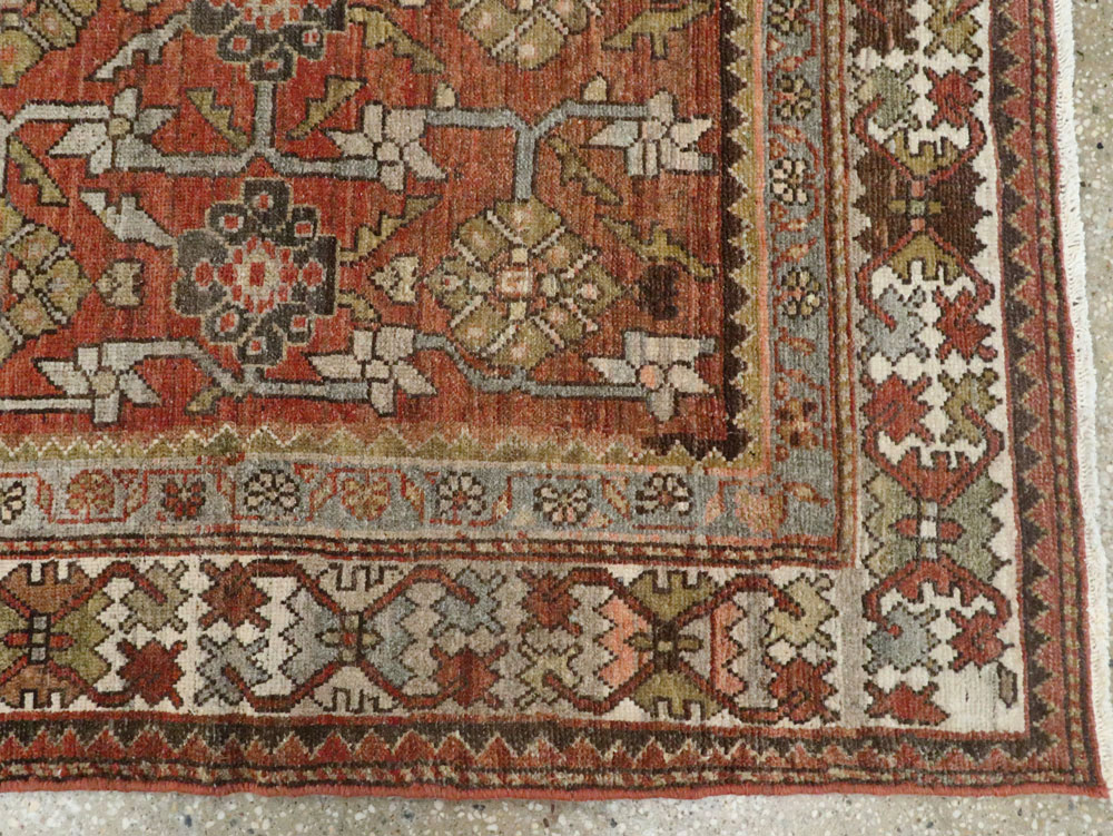 Antique Persian Bakhtiari Rug, No.24223 - Gsblank