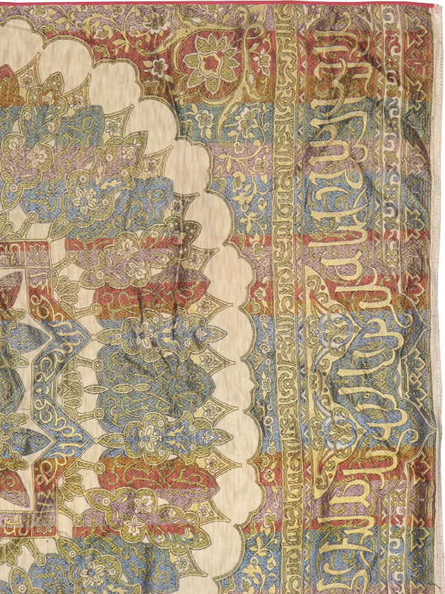 Vintage Indian Textile Kilim, No.24224 - Gsblank