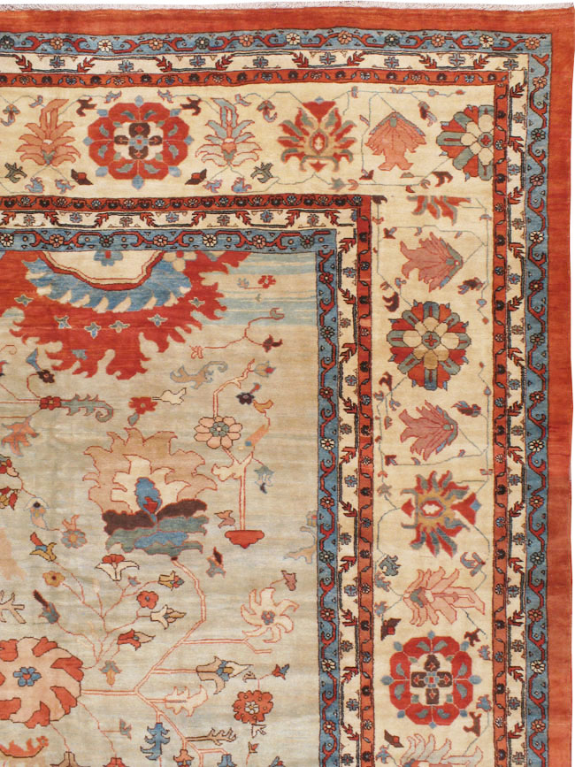 Modern Persian Sultanabad Oversize Carpet, No.24225 - Gsblank