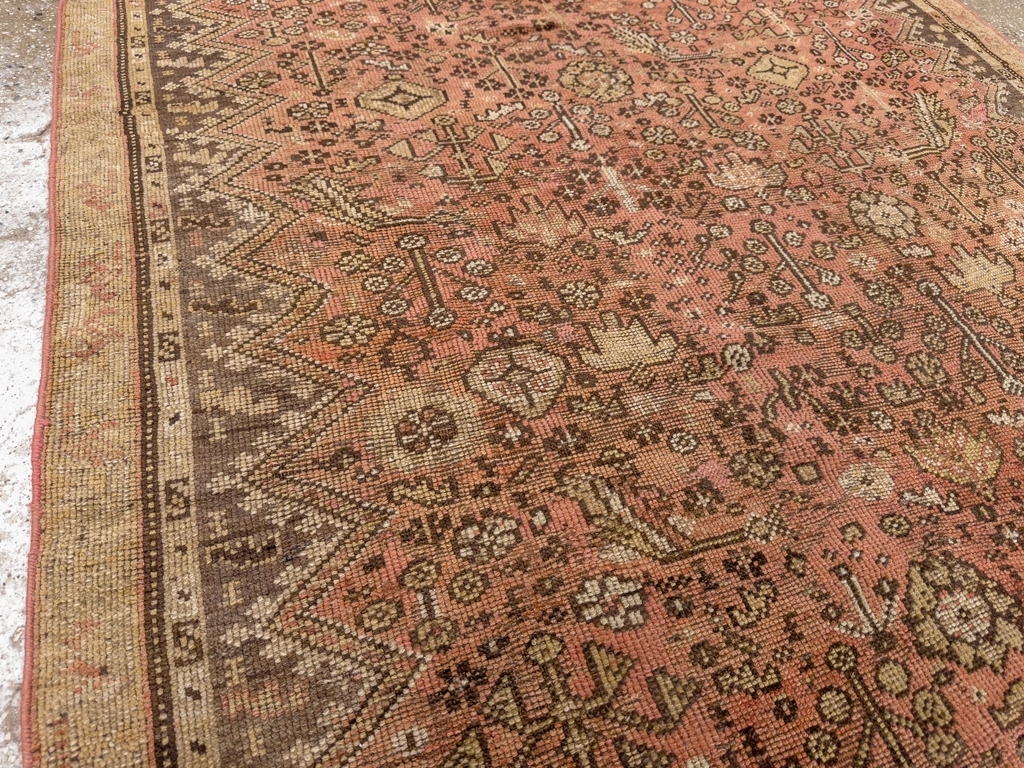 Antique Persian Kurdish Accent Rug, No.24236 - Gsblank
