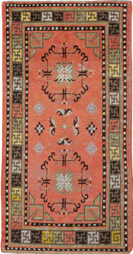Antique East Turkestan Khotan Rug, No.24239 - Gsblank