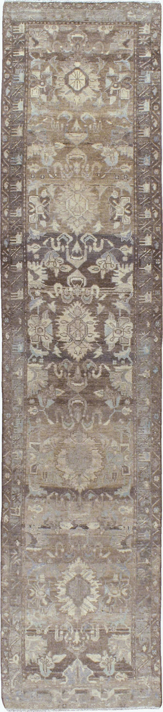 Vintage Persian Malayer Runner (Pair: 1 of 2), No.24260 - Gsblank