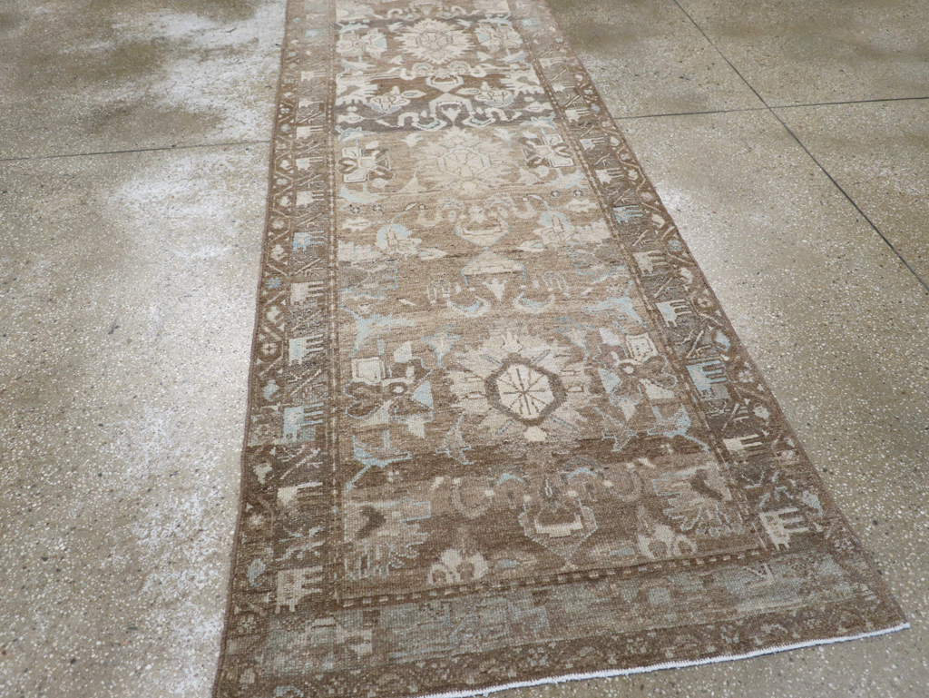 Vintage Persian Malayer Runner (Pair: 1 of 2), No.24260 - Gsblank