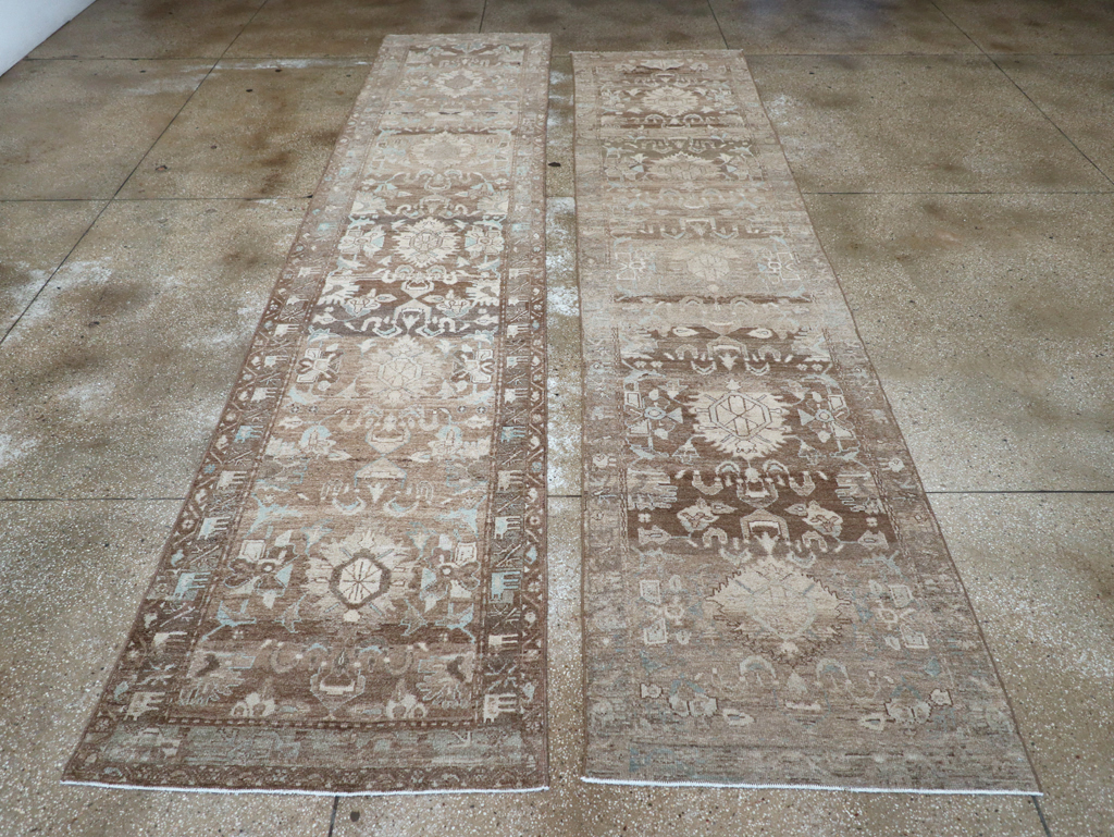 Vintage Persian Malayer Runner (Pair: 1 of 2), No.24260 - Gsblank