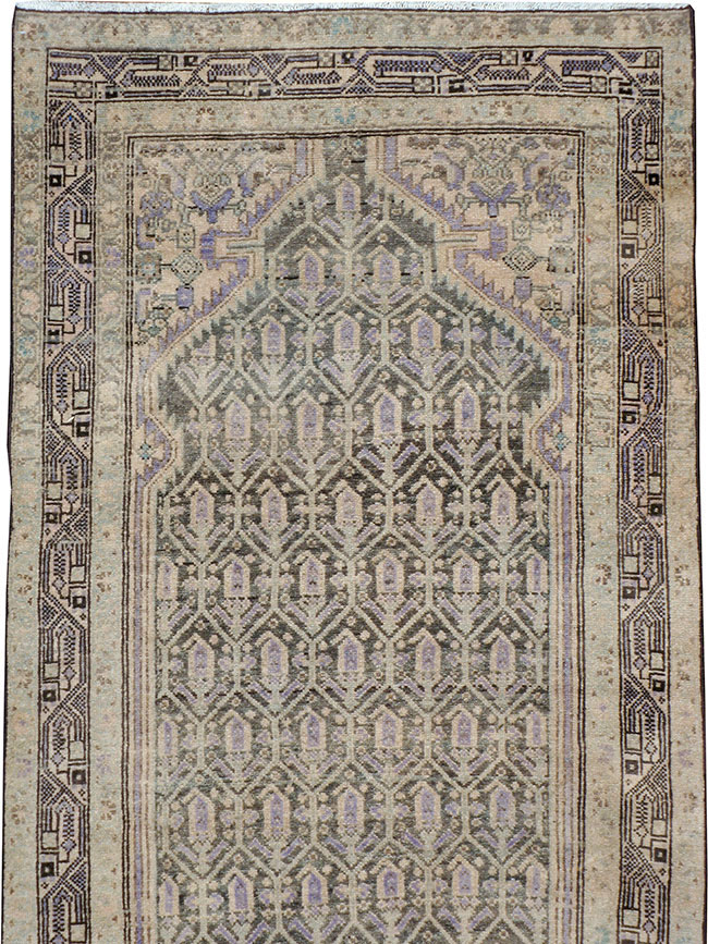 Vintage Persian Malayer Runner, No.24262 - Gsblank