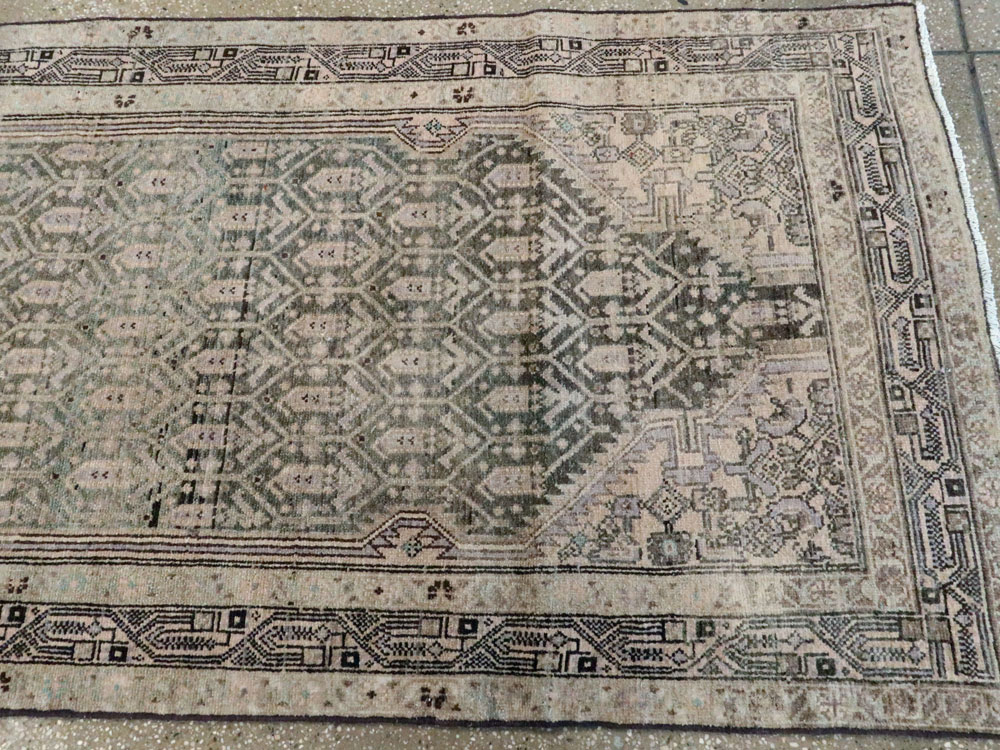 Vintage Persian Malayer Runner, No.24262 - Gsblank