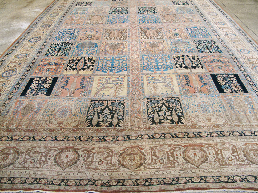 Antique Persian Tabriz Hagi Jalili Carpet, No.24283 - Gsblank