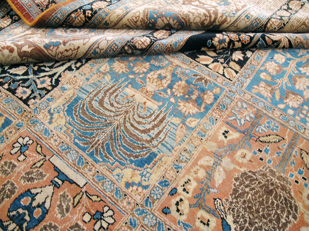 Antique Persian Tabriz Hagi Jalili Carpet, No.24283 - Gsblank