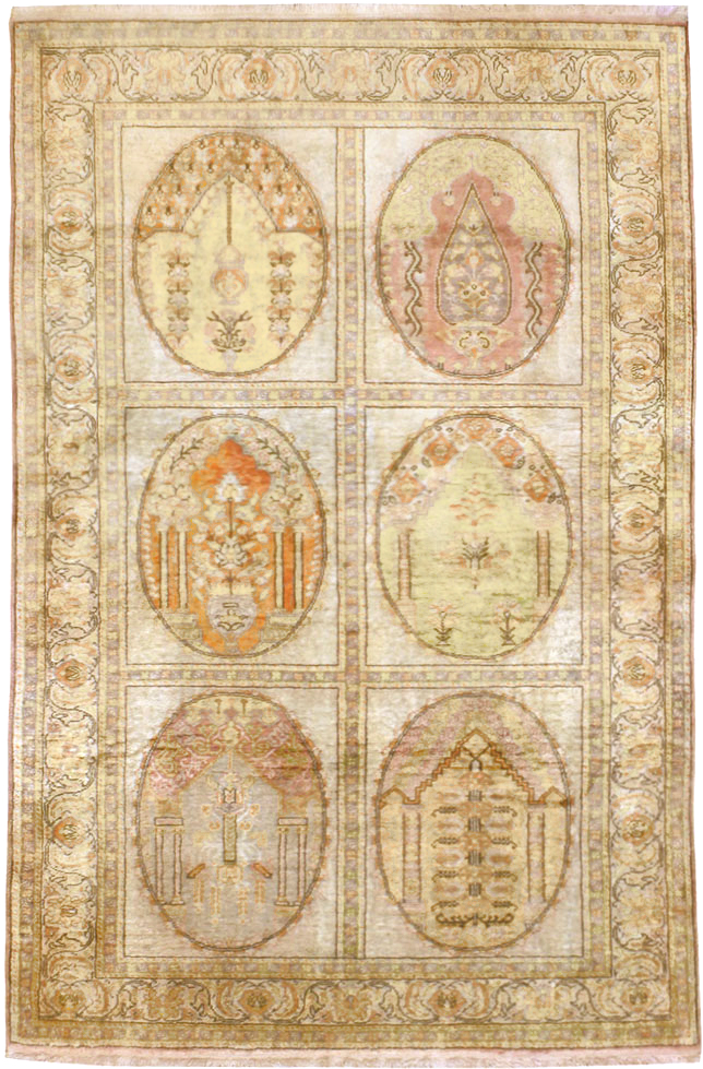 Vintage Turkish Sivas Rug, No.24292 - Gsblank