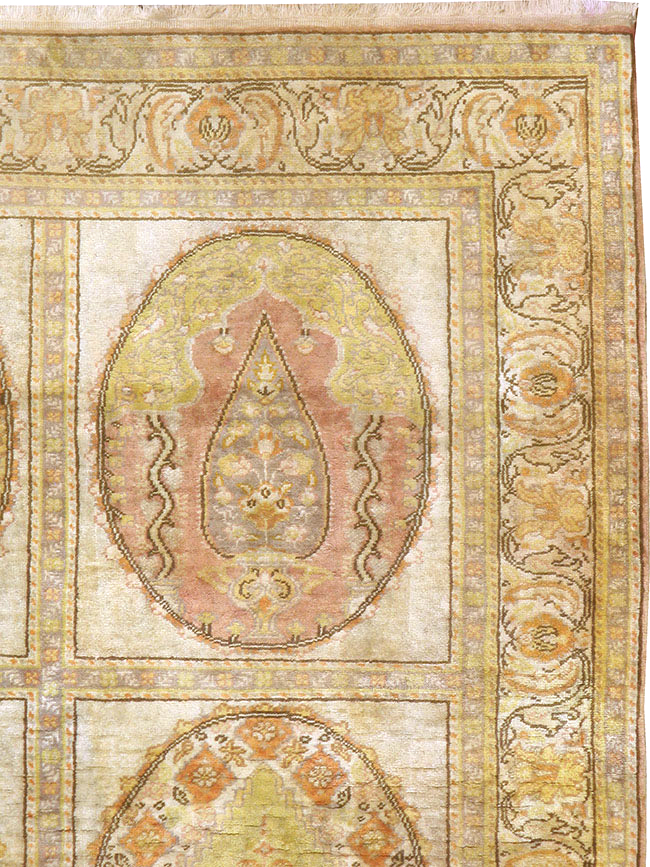 Vintage Turkish Sivas Rug, No.24292 - Gsblank