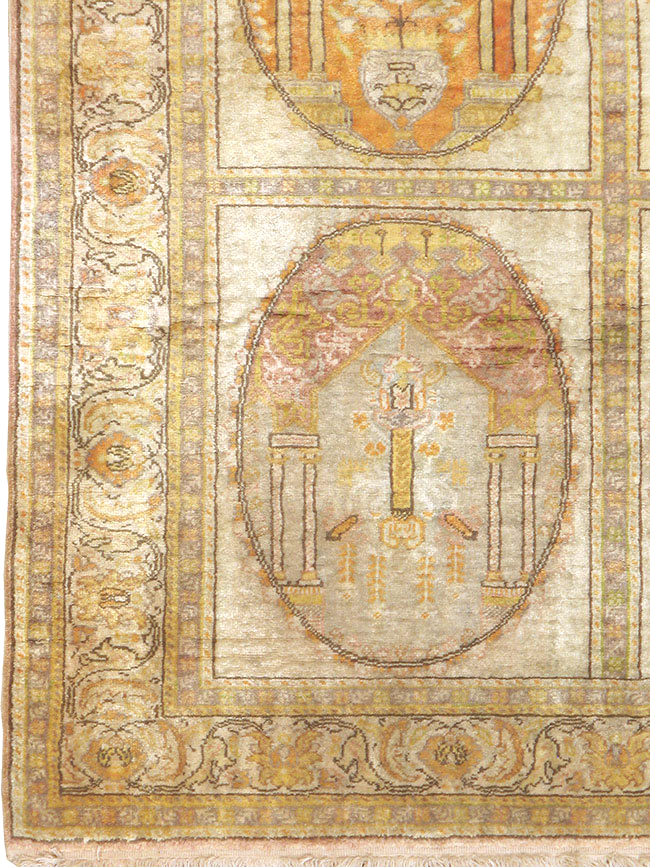 Vintage Turkish Sivas Rug, No.24292 - Gsblank