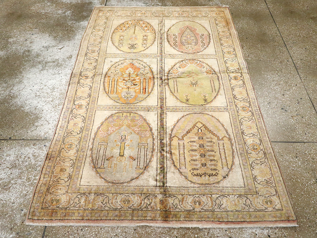 Vintage Turkish Sivas Rug, No.24292 - Gsblank