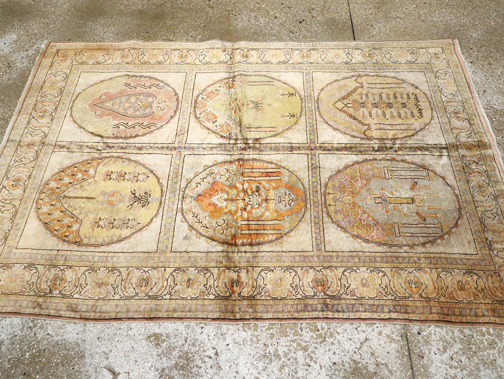Vintage Turkish Sivas Rug, No.24292 - Gsblank