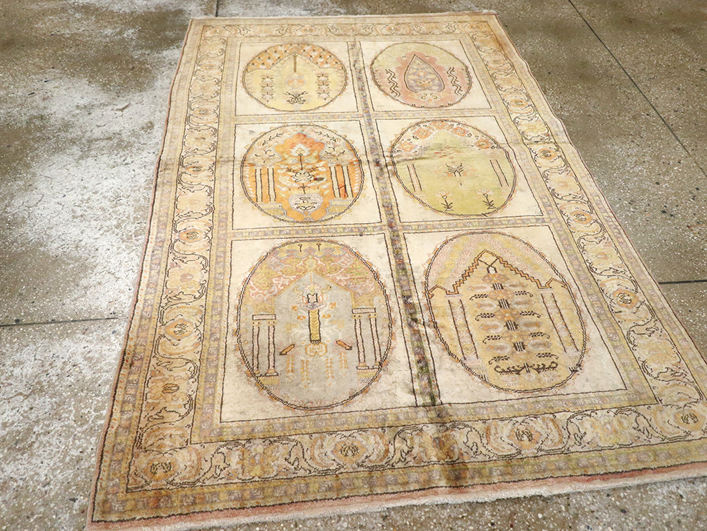 Vintage Turkish Sivas Rug, No.24292 - Gsblank