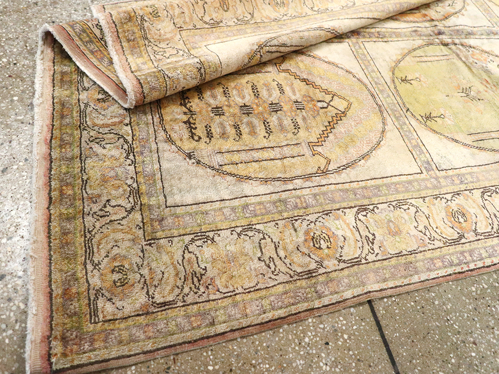 Vintage Turkish Sivas Rug, No.24292 - Gsblank