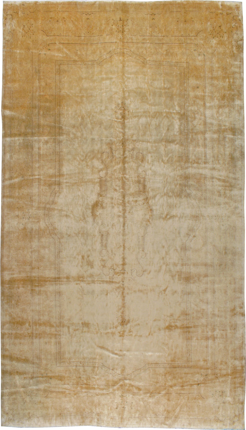 Vintage Persian Kerman Carpet, No.24300 - Gsblank