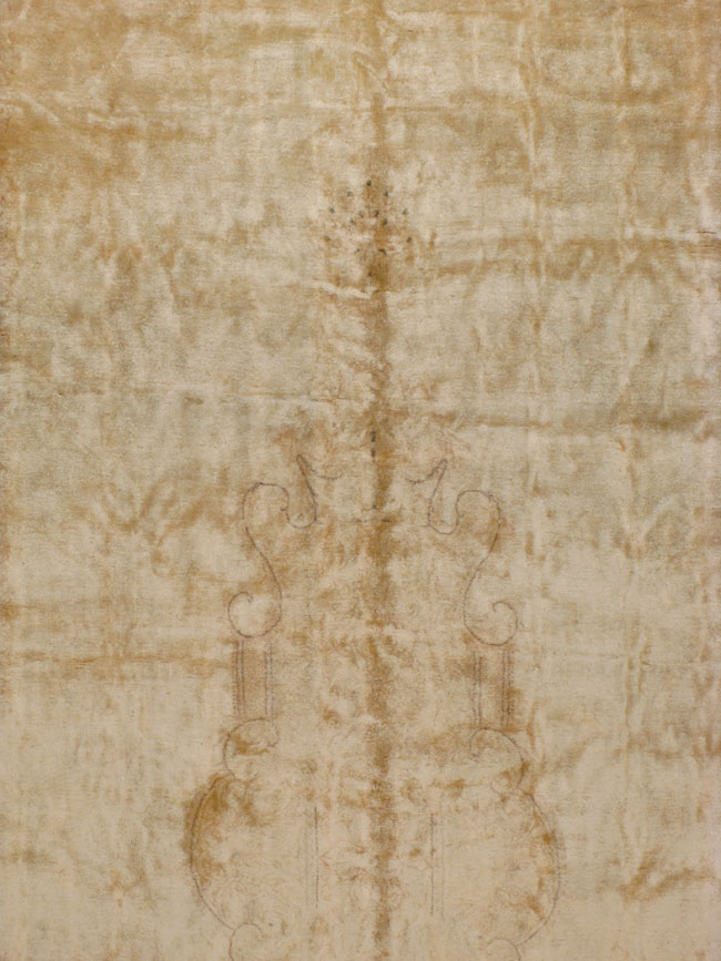 Vintage Persian Kerman Carpet, No.24300 - Gsblank