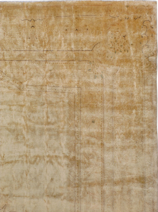 Vintage Persian Kerman Carpet, No.24300 - Gsblank