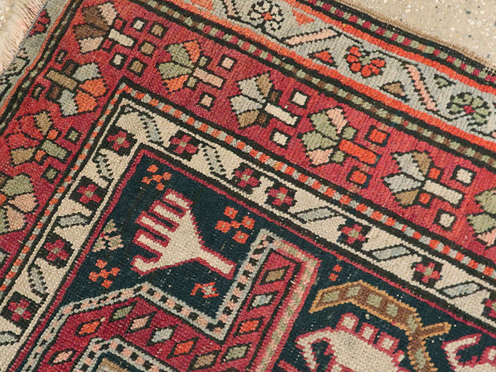 Antique Caucasian Karabagh Rug, No.24304 - Gsblank
