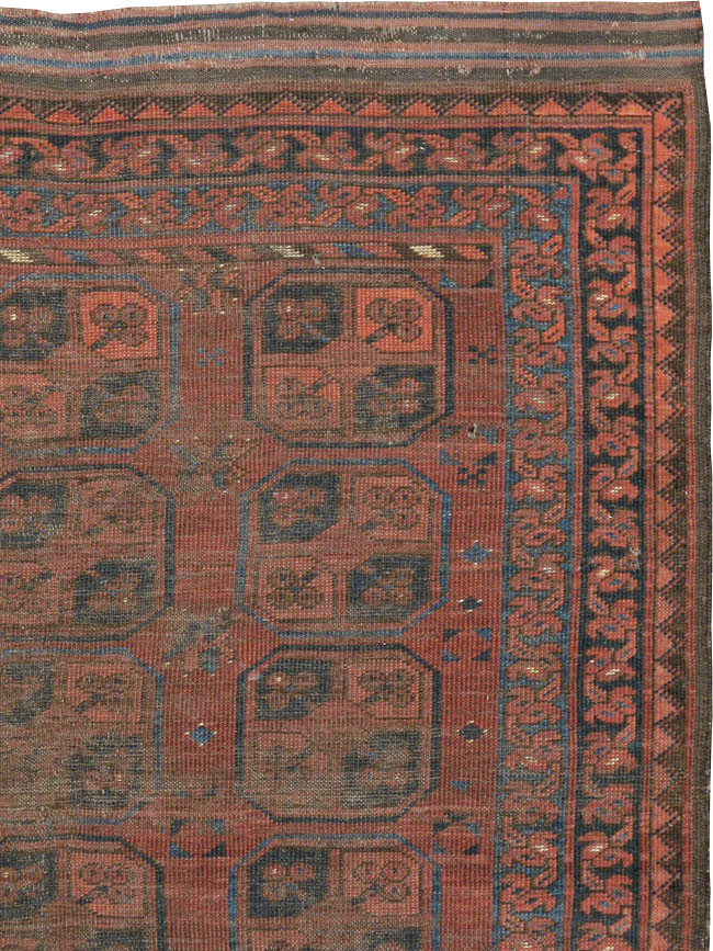 Antique Afghan Ersari Turkoman Rug, No.24306 - Gsblank