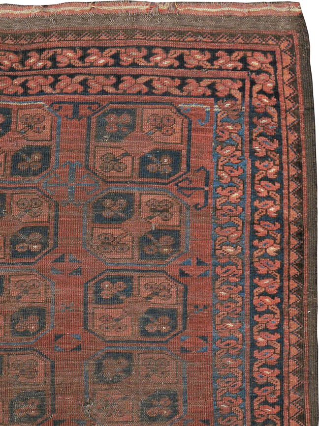 Antique Afghan Ersari Turkoman Rug, No.24306 - Gsblank